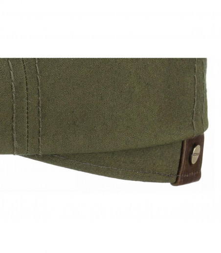 green newsboy cap Stetson